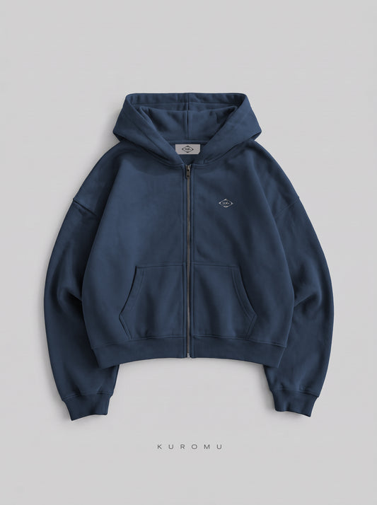 Gold Divine General Oversized Zip-Up