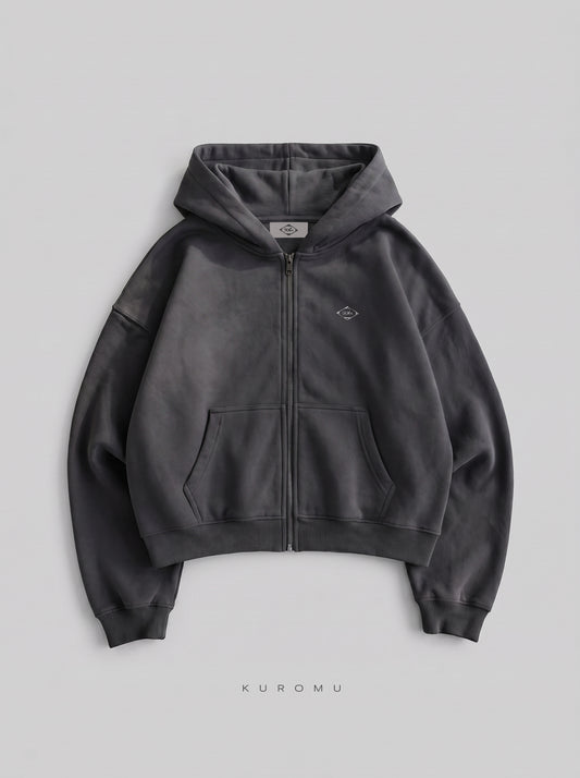 L.V Britannia Oversized Zip-Up