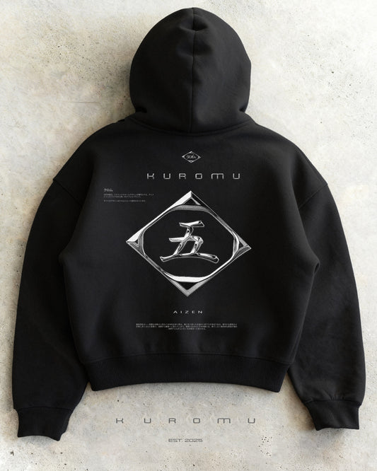 Kuromu Aizen BLCK Boxy zip-up