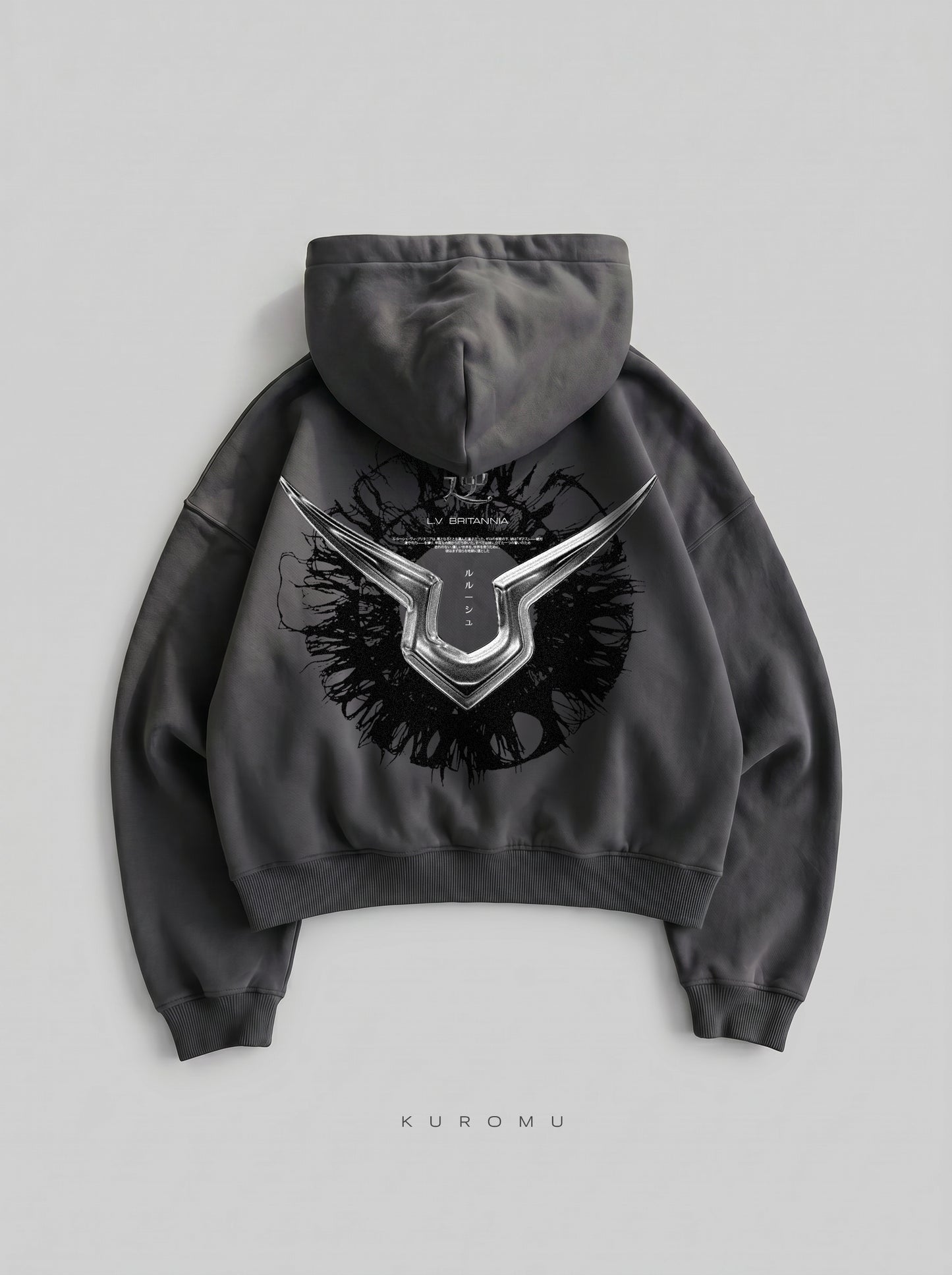 L.V Britannia Oversized Zip-Up