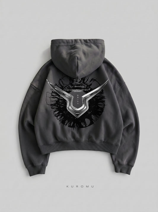 L.V Britannia Oversized Zip-Up