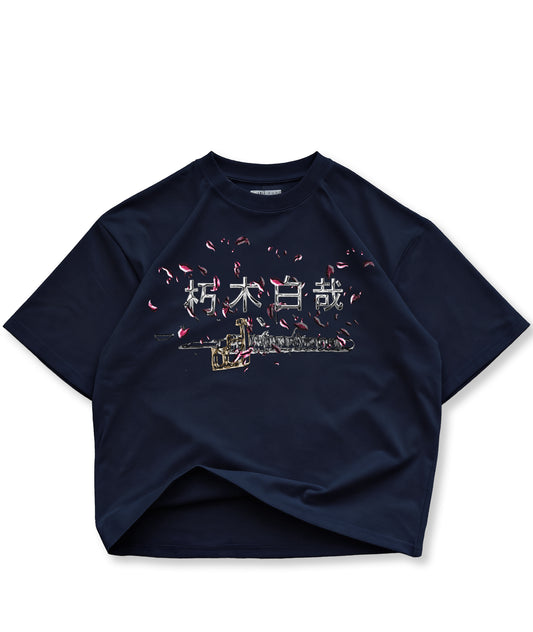 Kuromu Zakura Boxy T shirt