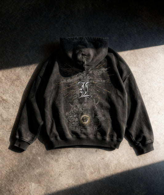 Kuromu L Boxy zip-up