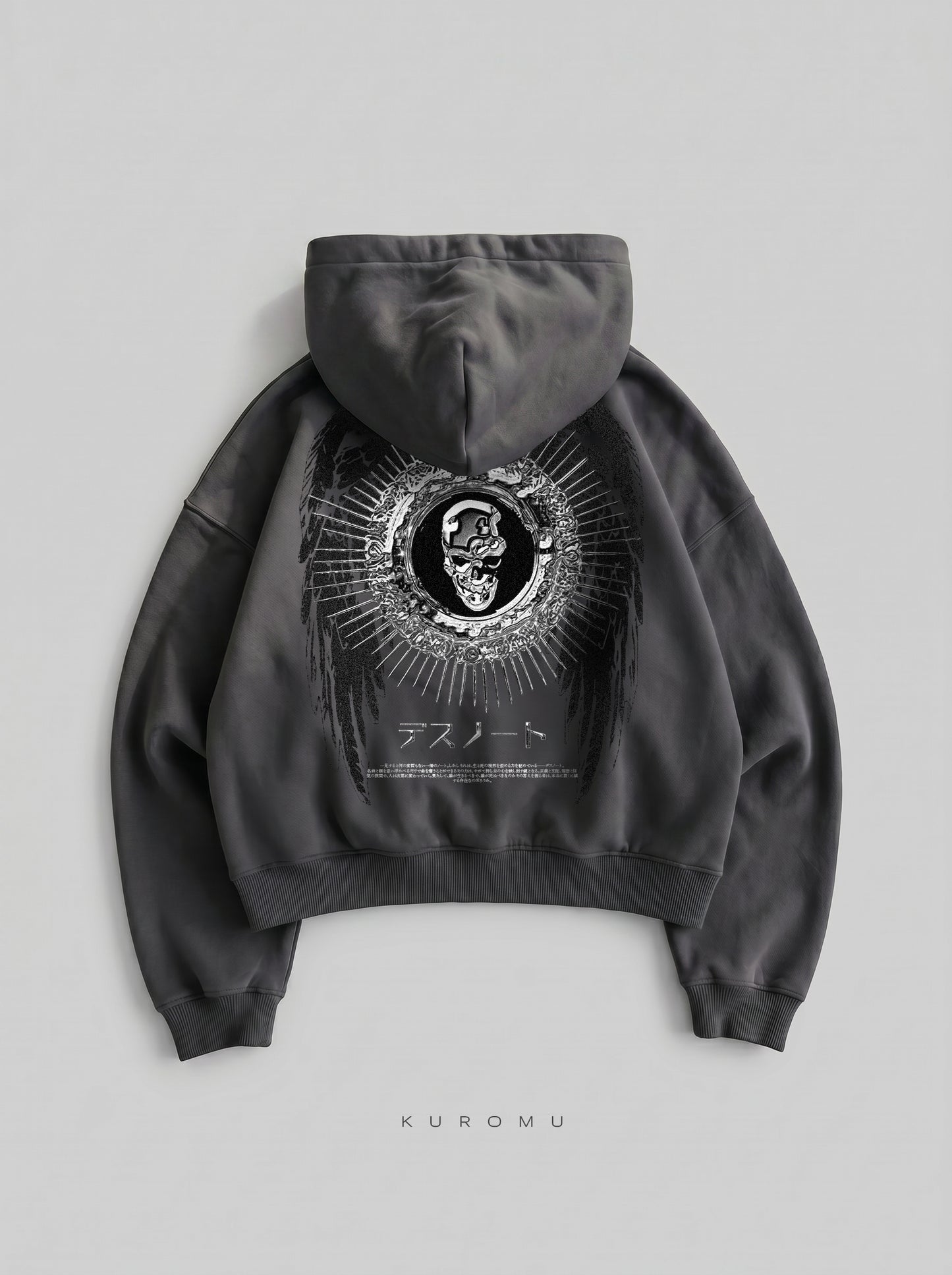 DN Skull Oversized Zip-Up