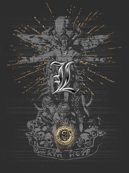 Kuromu Death Note Boxy zip-up