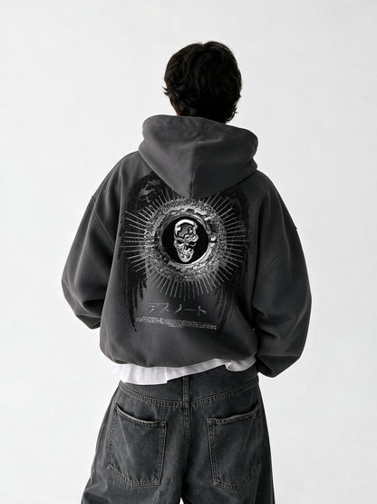 DN Skull Oversized Zip-Up