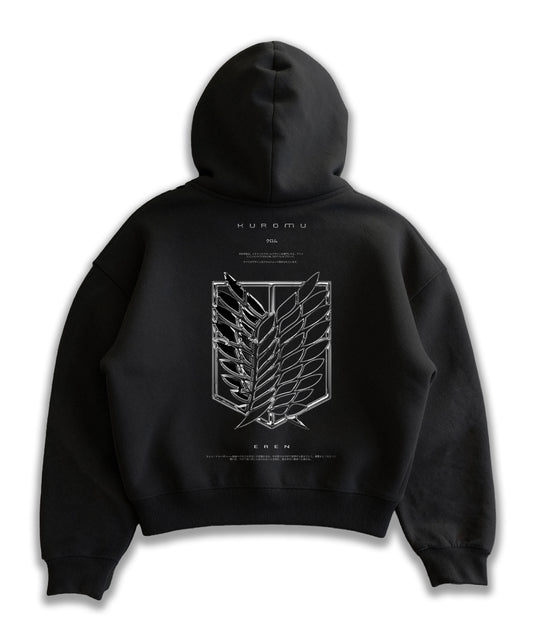 Kuromu founding BLCK Boxy zip-up