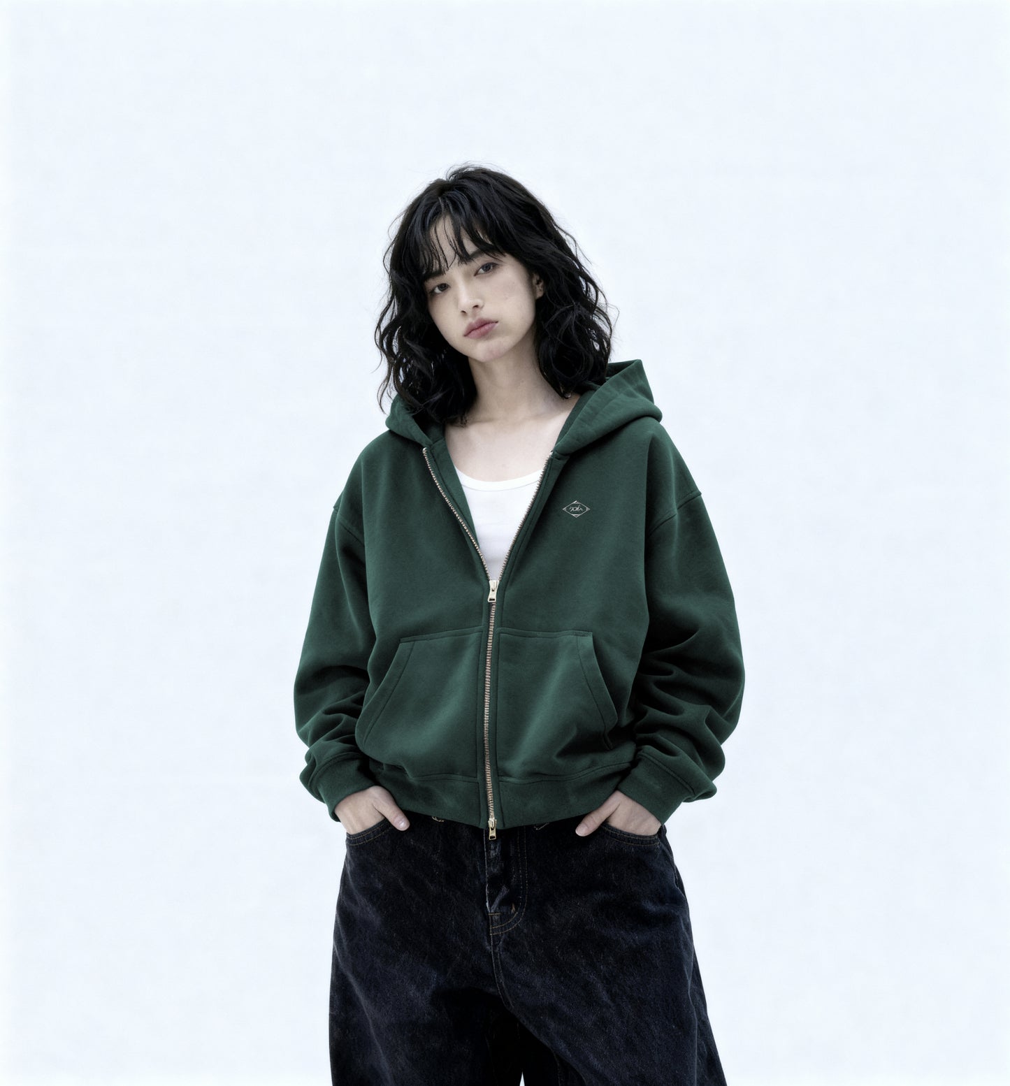 Kuromu 4 Boxy zip-up