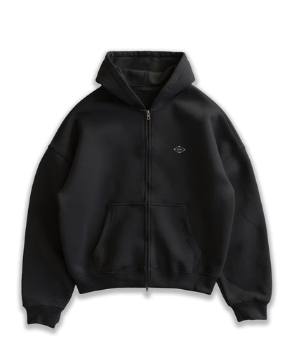 Kuromu PT 0 BLCK Boxy zip-up