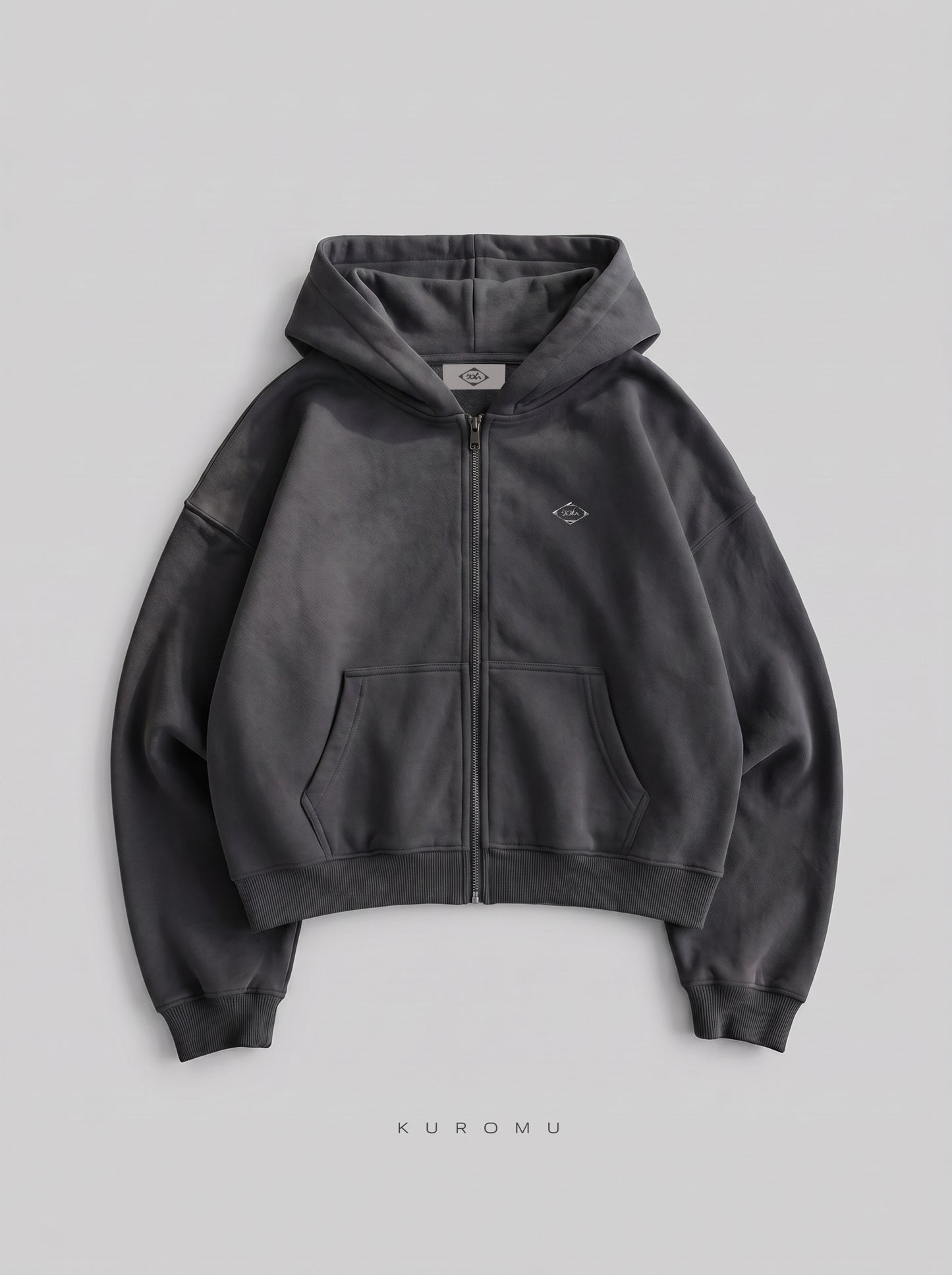 DN Skull Oversized Zip-Up