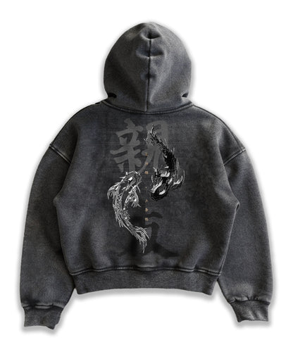 Kuromu Getojo Boxy zip-up