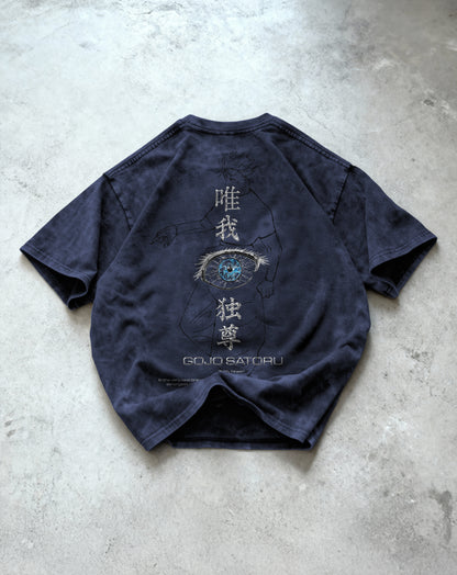 Kuromu 6 Eyes Washed Oversized T-shirt