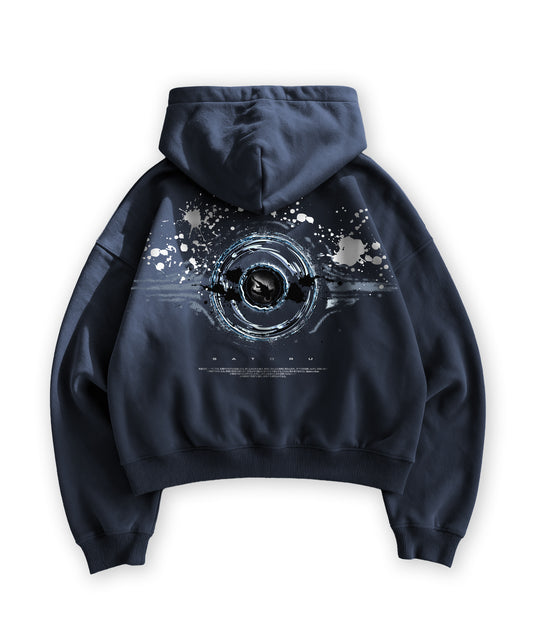 Kuromu I.Void Boxy zip-up