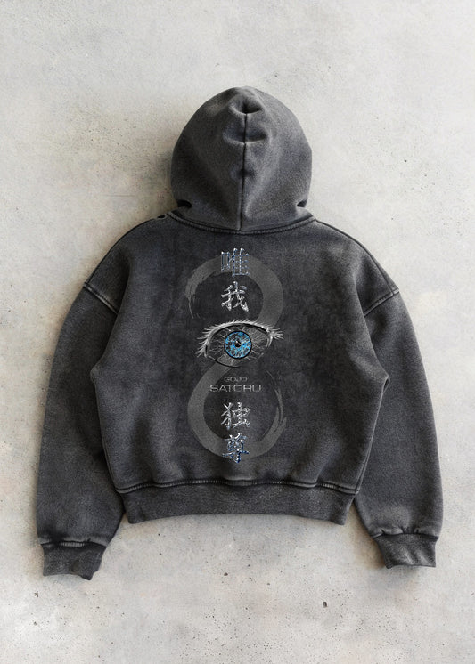Kuromu 6 eyes Boxy zip-up