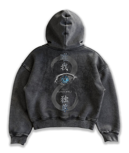 Kuromu 6 eyes Boxy zip-up