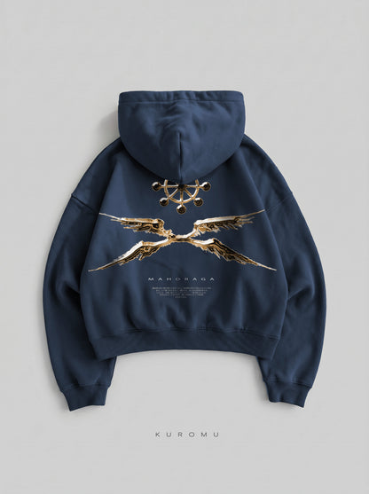 Gold Divine General Oversized Zip-Up