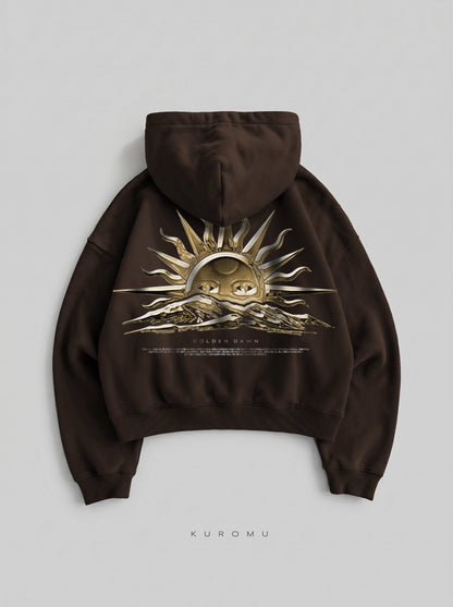 Golden Dawn Oversized Zip-Up