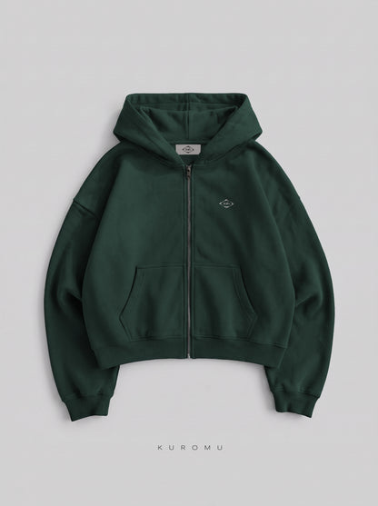 Green Mantis Oversized Zip-Up