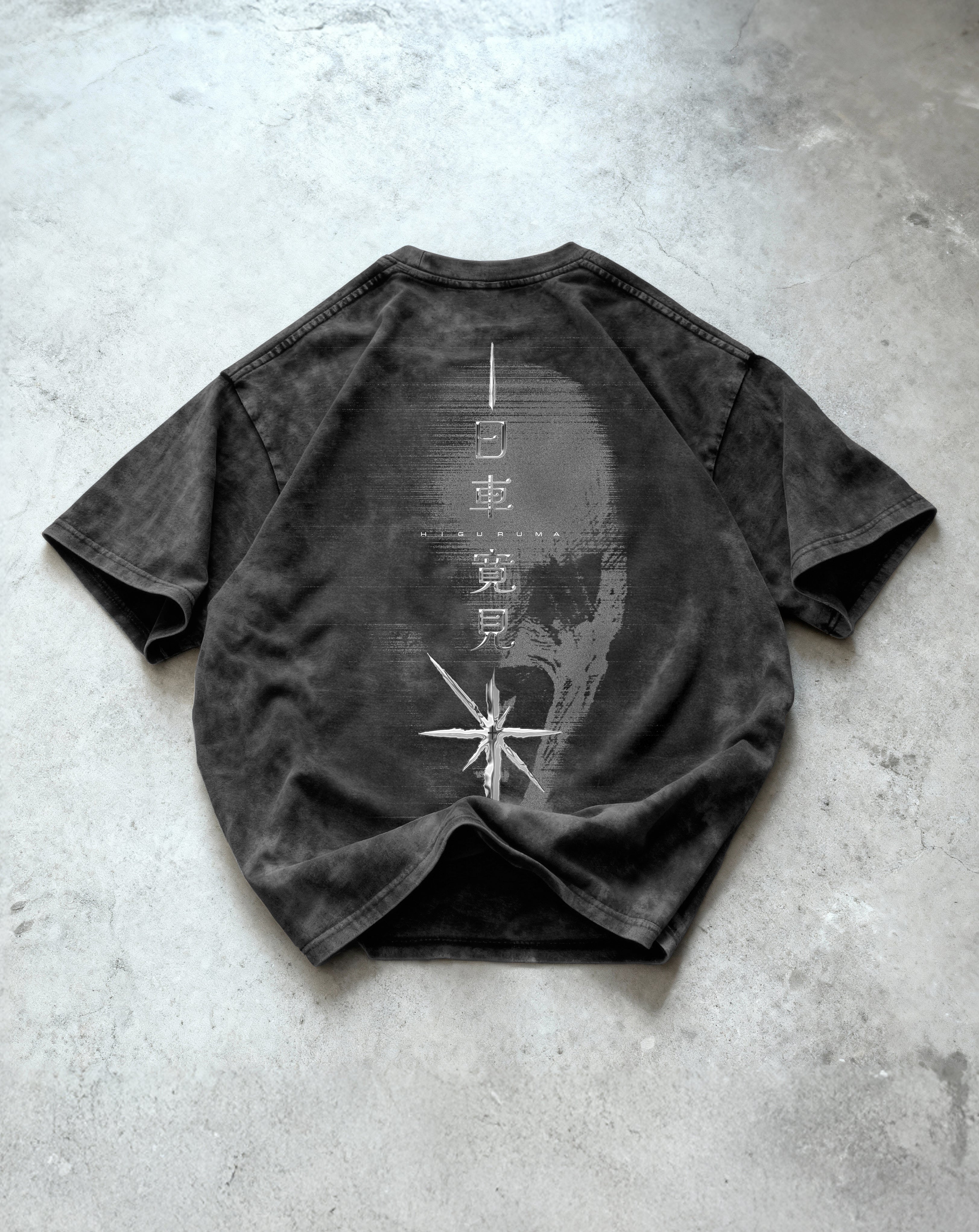 Kuromu Defence Attorney Washed Oversized T-shirt