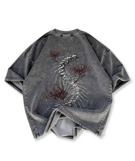 Kuromu Ghoul Washed Oversized T-shirt