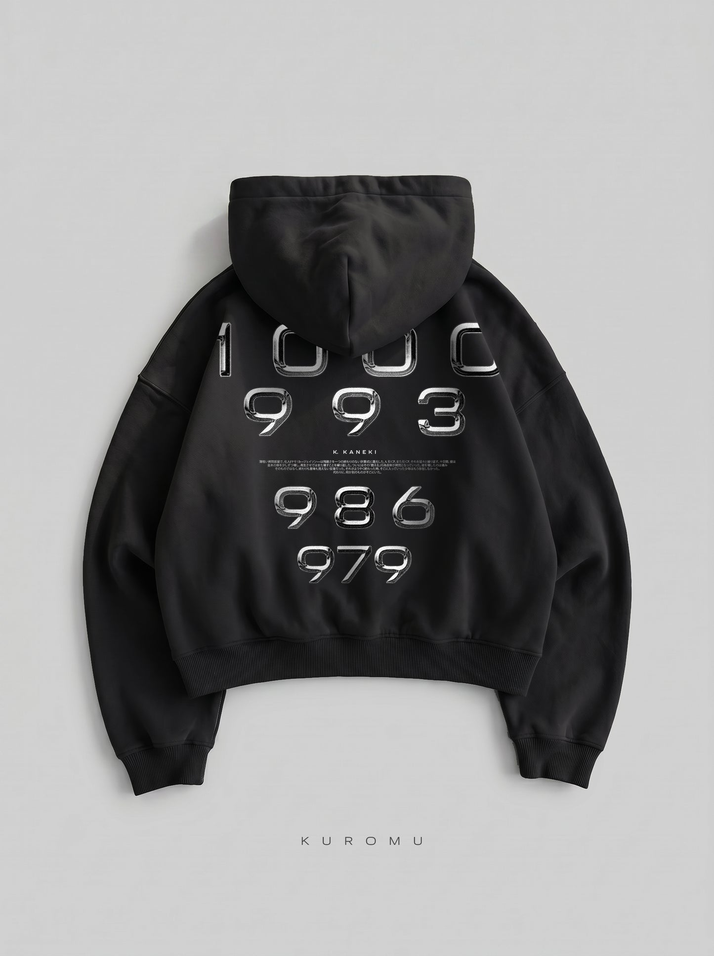 1000-7 Oversized Zip-Up