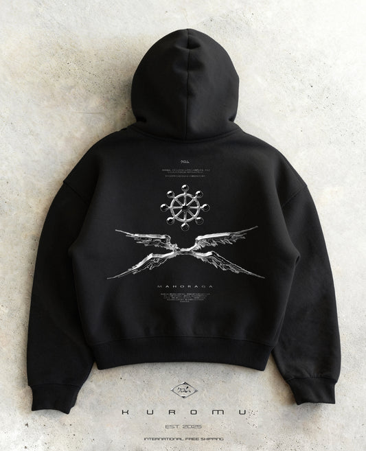 Kuromu General BLCK Boxy zip-up