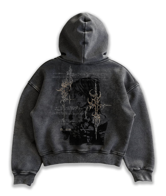 Kuromu Misa Boxy zip-up
