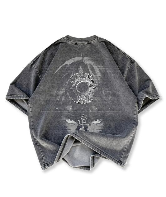 Kuromu Naoya Washed Oversized T-shirt