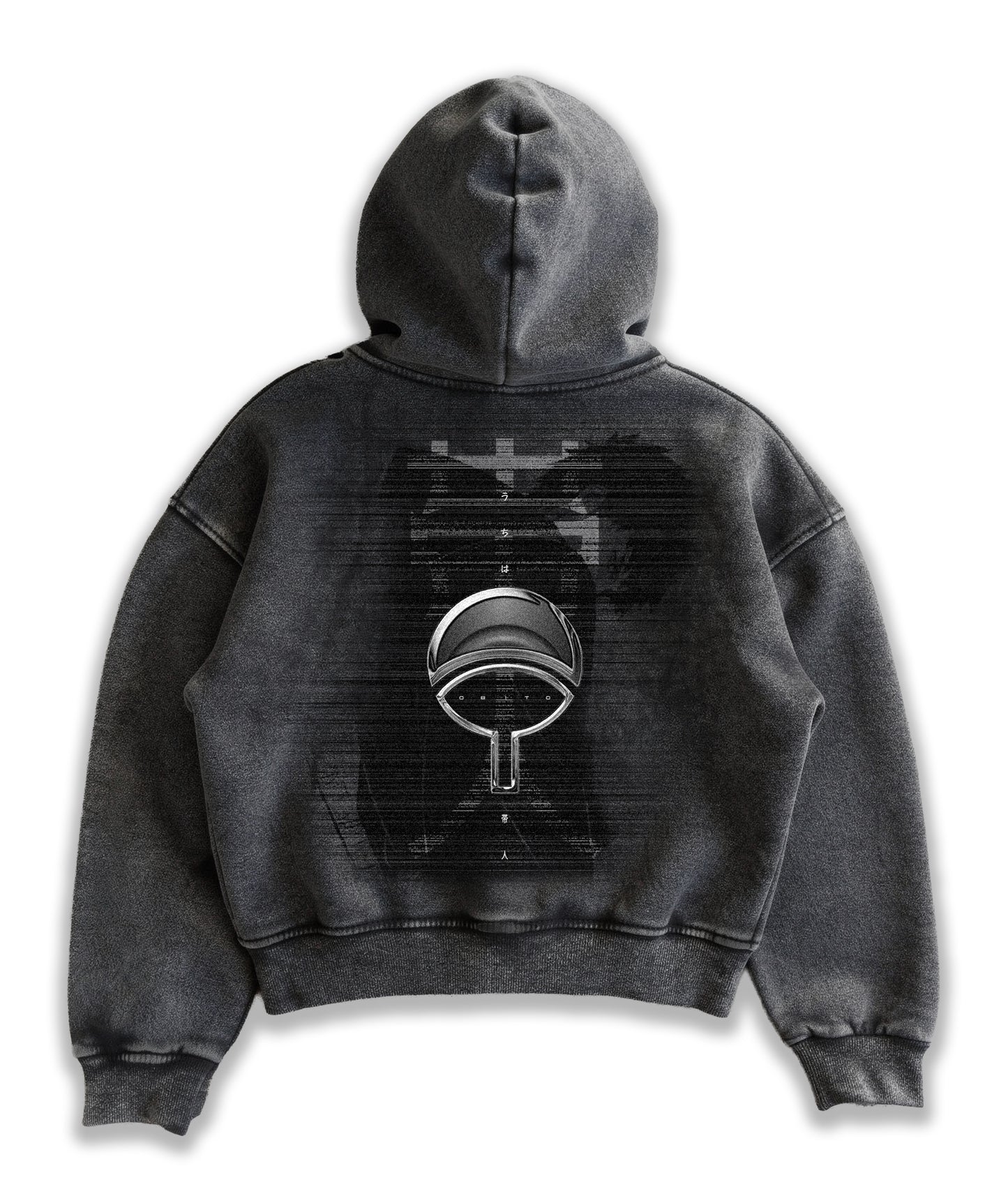 Kuromu Obito Boxy zip-up