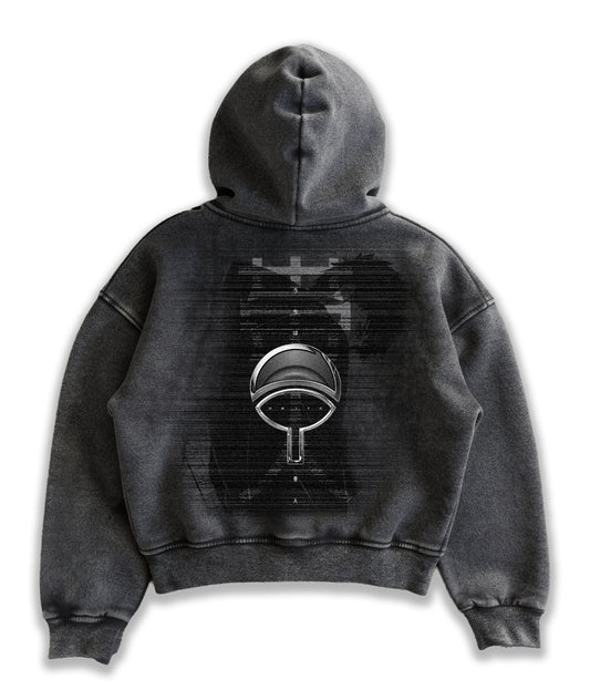 Kuromu Obito Boxy zip-up