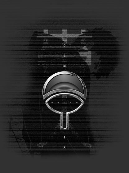 Kuromu Obito Boxy-oversized zip-up