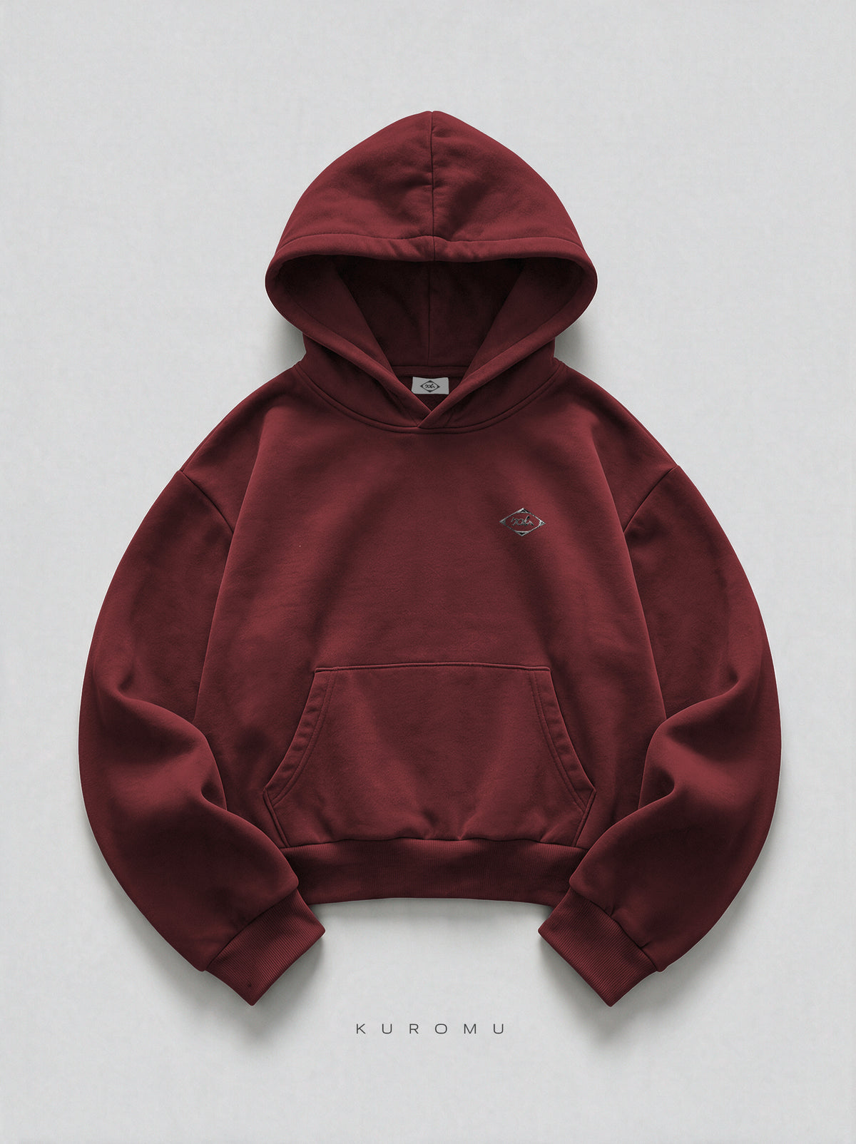Crimson Lion Oversized Hoodie