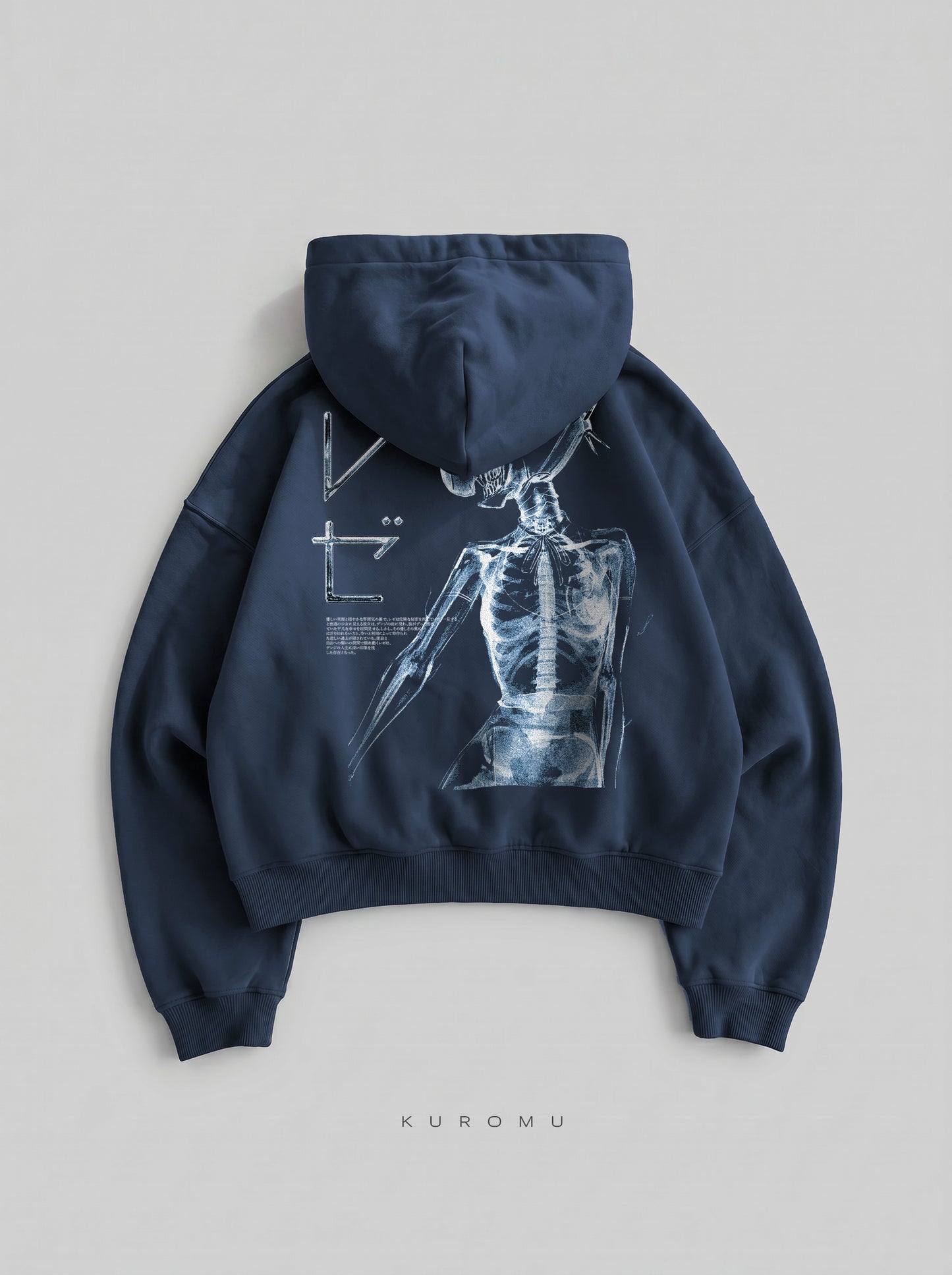 Kuromu Bomb Devil Boxy zip-up