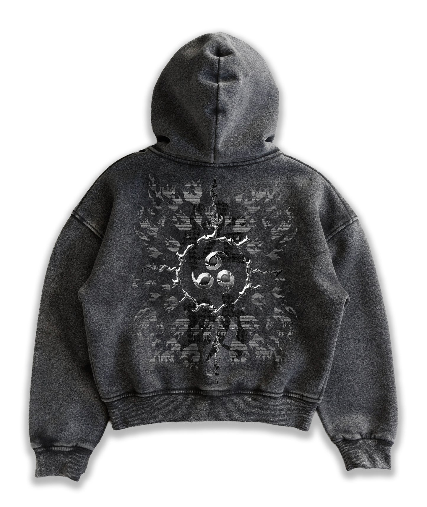 Kuromu Curse Mark Boxy zip-up