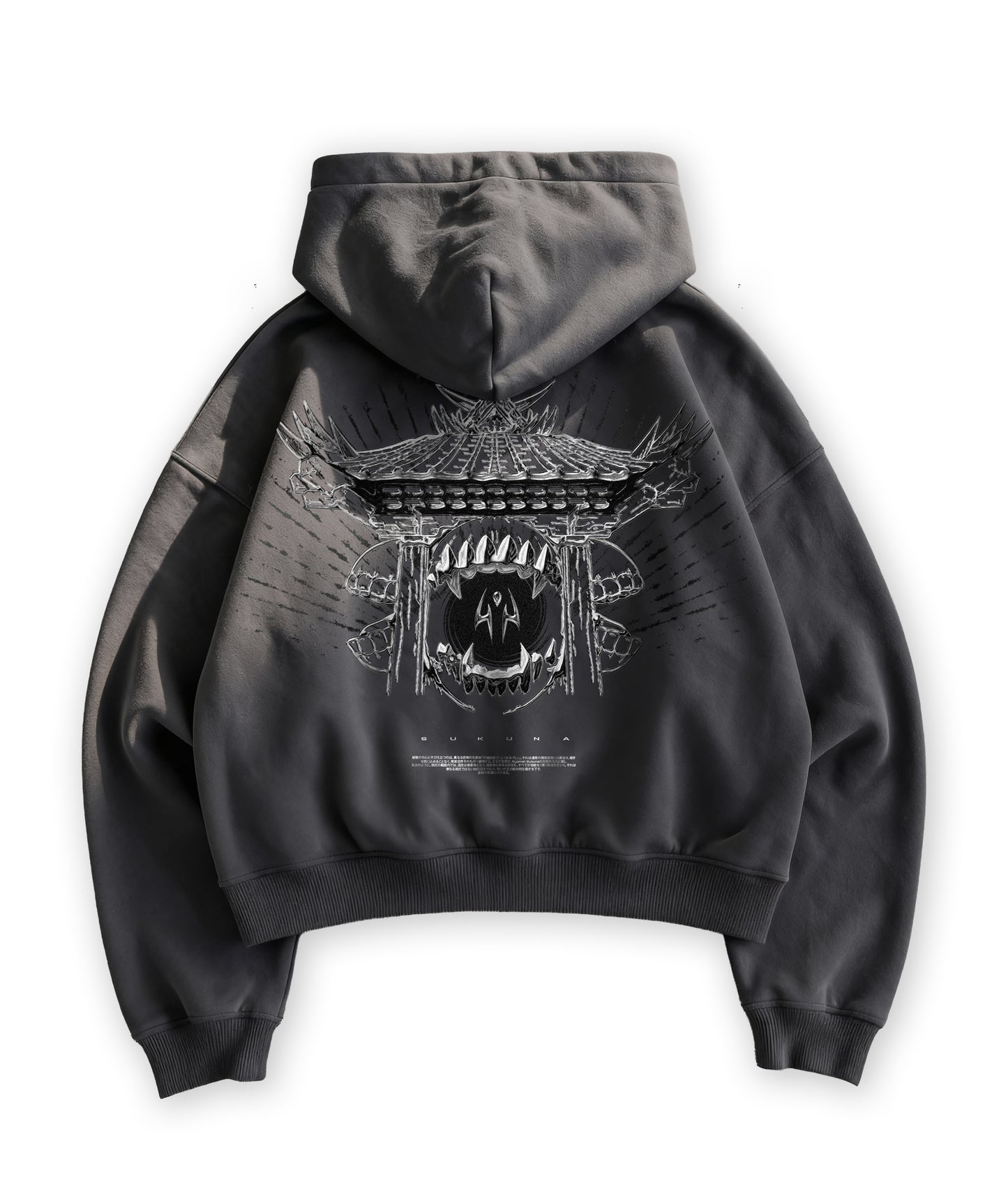 Kuromu M.Shrine Boxy zip-up