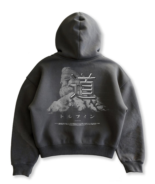 Kuromu No Enemies Boxy zip-up