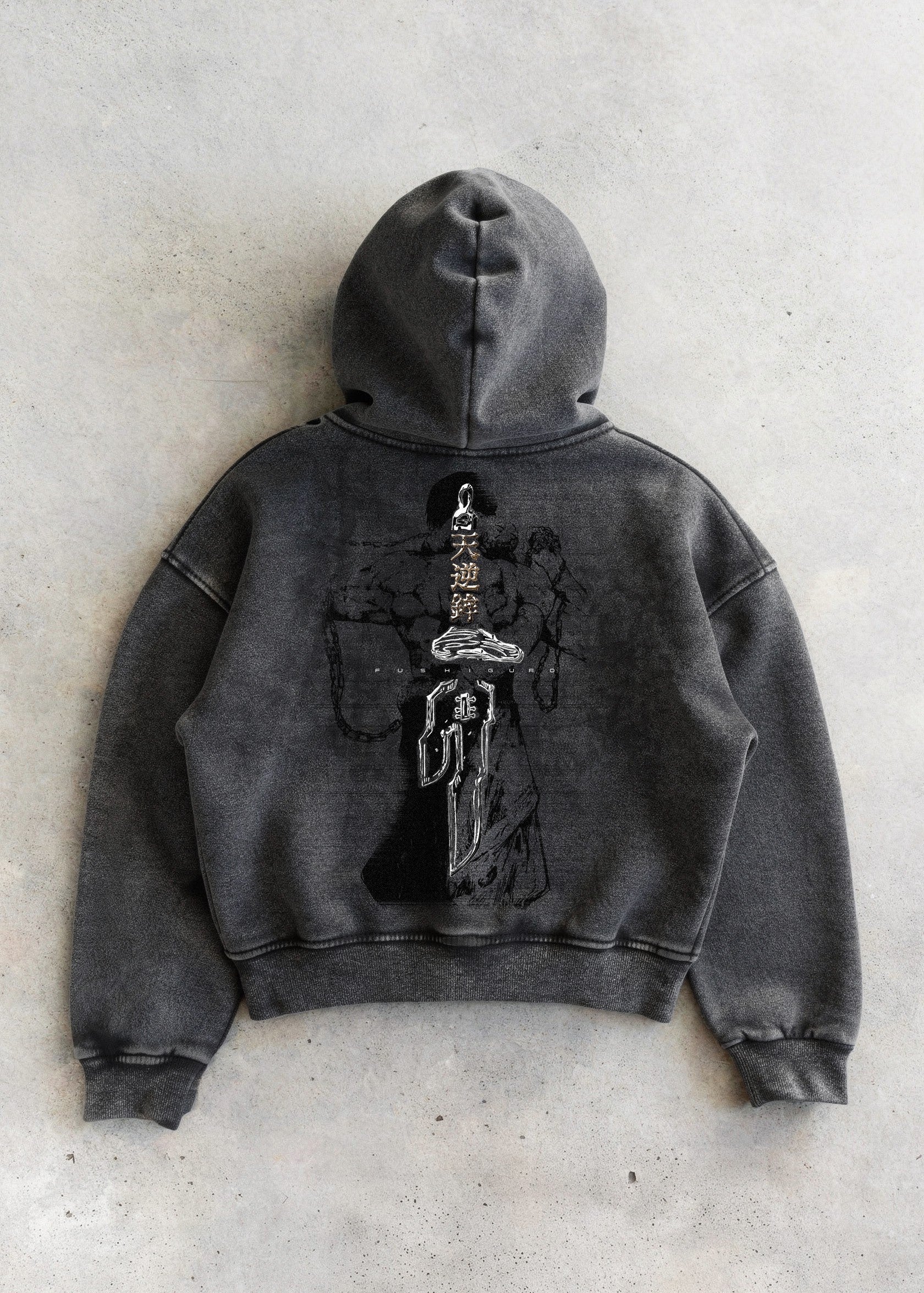 Kuromu Zenin Boxy zip-up