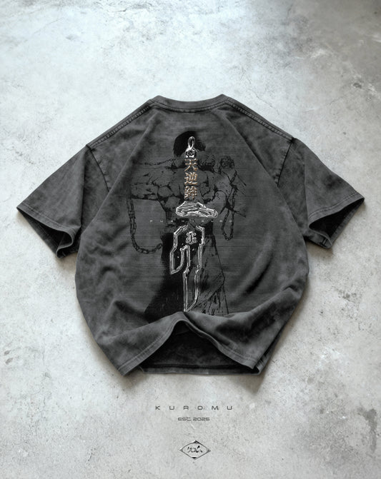 Kuromu Zenin Washed Oversized T-shirt