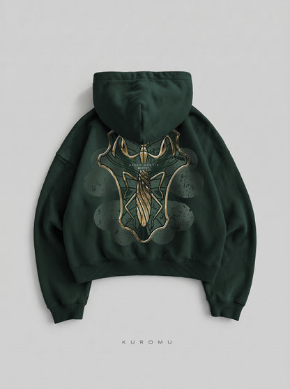 Green Mantis Oversized Zip-Up