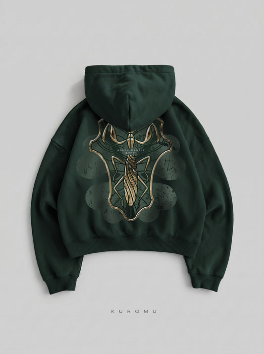 Green Mantis Oversized Zip-Up