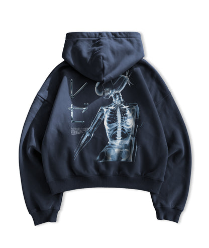 Kuromu Bomb Devil Boxy zip-up